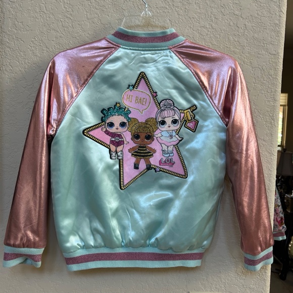 LOL Surprise Dolls Reversable Bomber Jacket - Picture 3 of 10